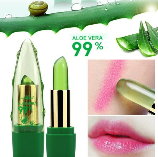 Aloe Vera Color Changing Lipstick – Moisturizing Lip Balm Gloss