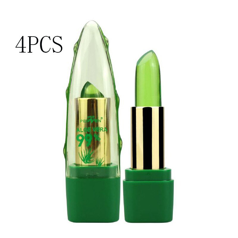 Aloe Vera Color Changing Lipstick – Moisturizing Lip Balm Gloss