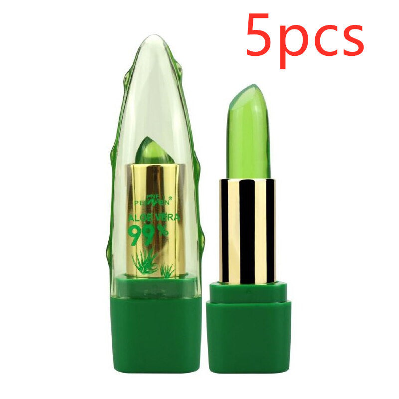 Aloe Vera Color Changing Lipstick – Moisturizing Lip Balm Gloss